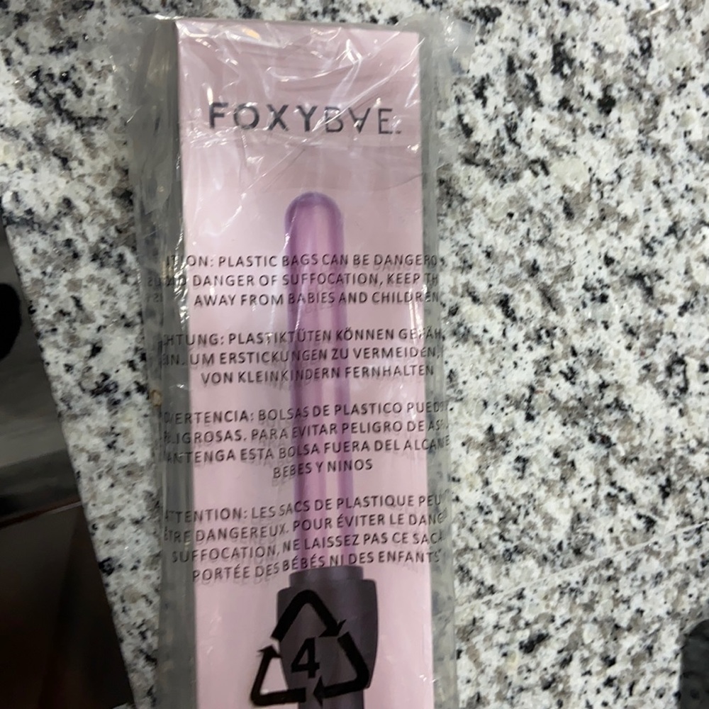 Foxybae rose gold 25 mm curling wand